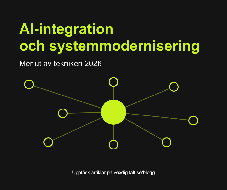 AI-integration, automatisering och systemmodernisering: så får svenska småföretag mer ut av sin teknik 2026