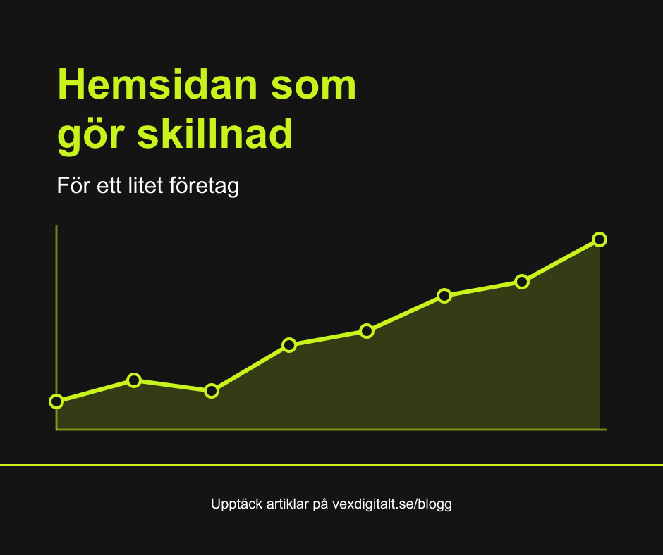 Hur kan en hemsida göra skillnad för ett litet företag?