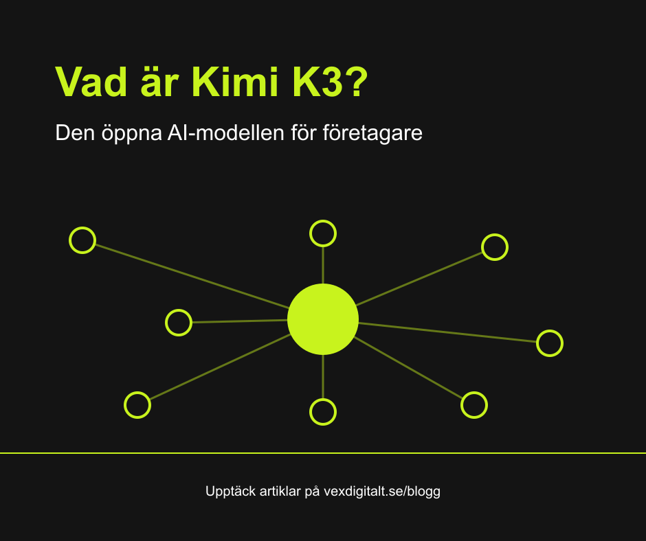 Vad är Kimi K3? Den öppna AI-modellen som är stor nyhet för svenska företagare